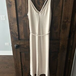 GAP Cream Midi Dress